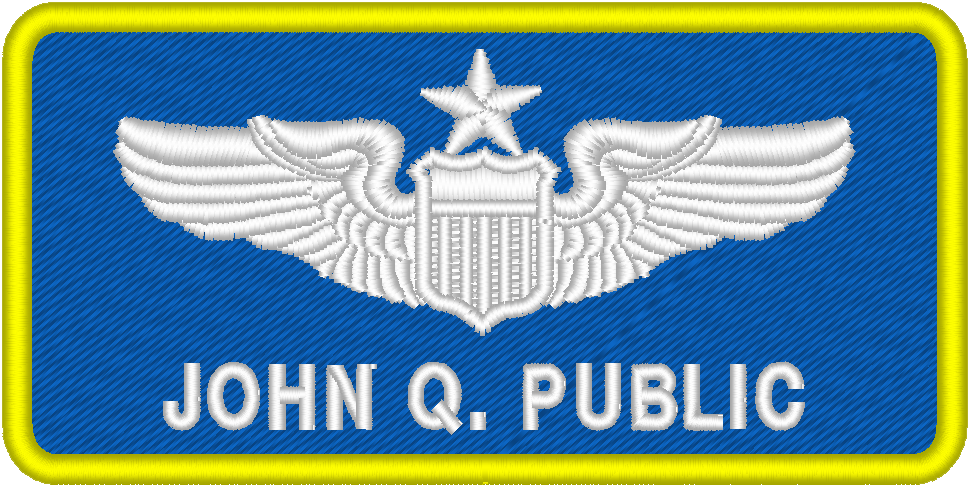 Custom Military Embroidered Name Tags – Durable, Personalized Uniform Patches