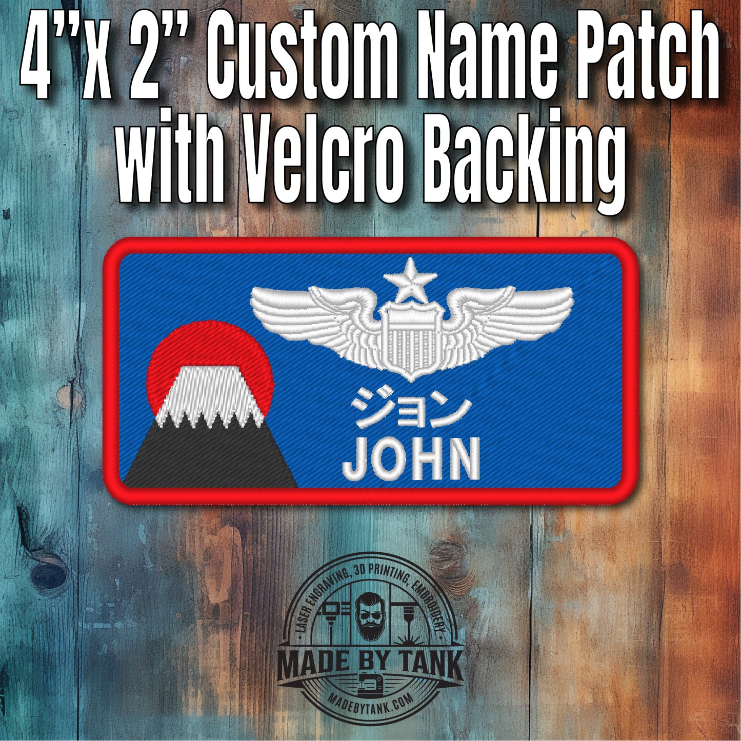 Custom Military Embroidered Name Tags – Durable, Personalized Uniform Patches