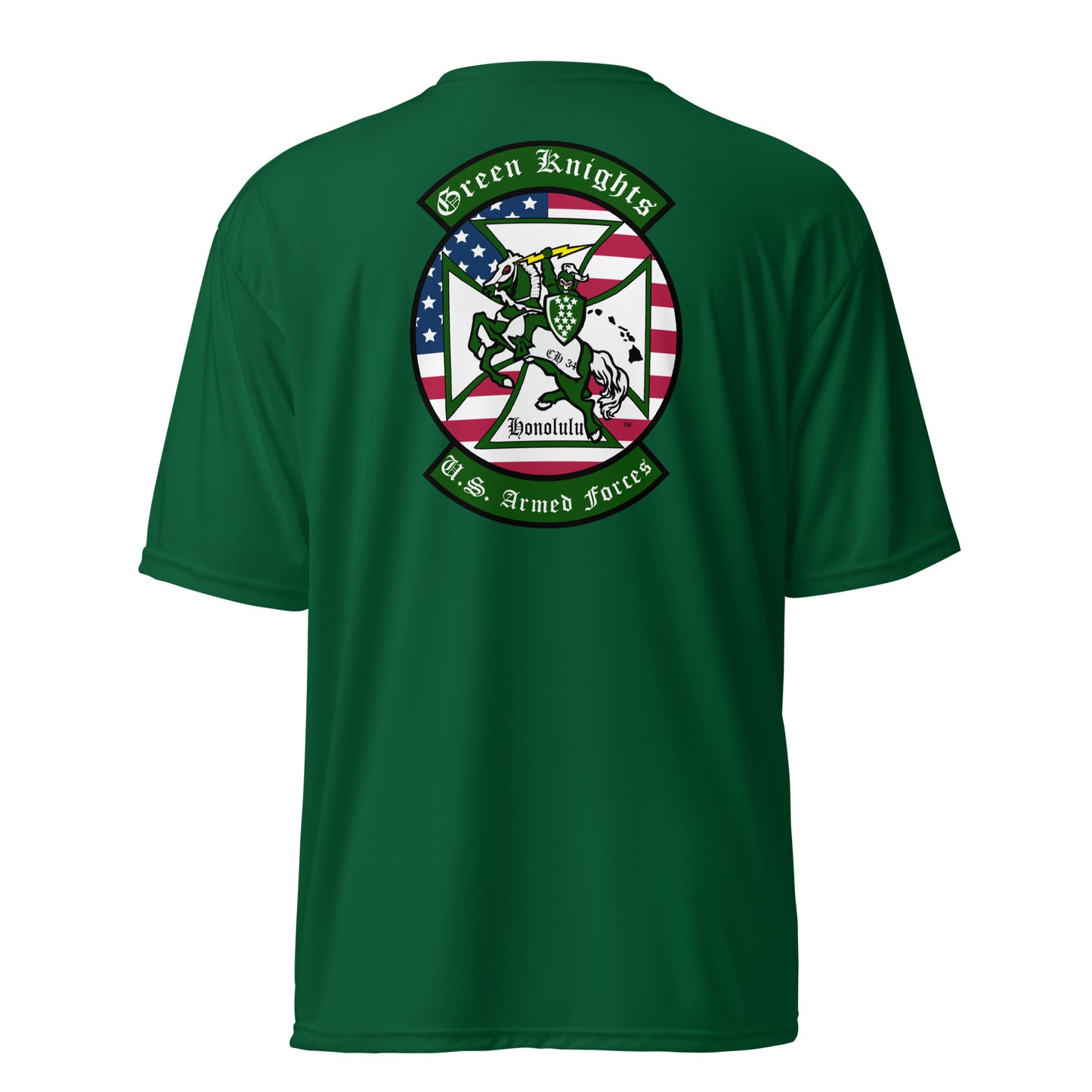 GKMMC 34 Dry Fit Unisex Performance Green T-Shirt