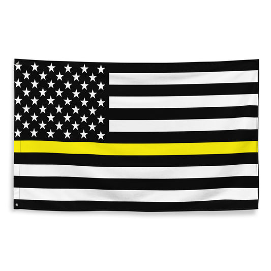 Thin Yellow Line Flag - Support Tow Truck Drivers and Dispatchers