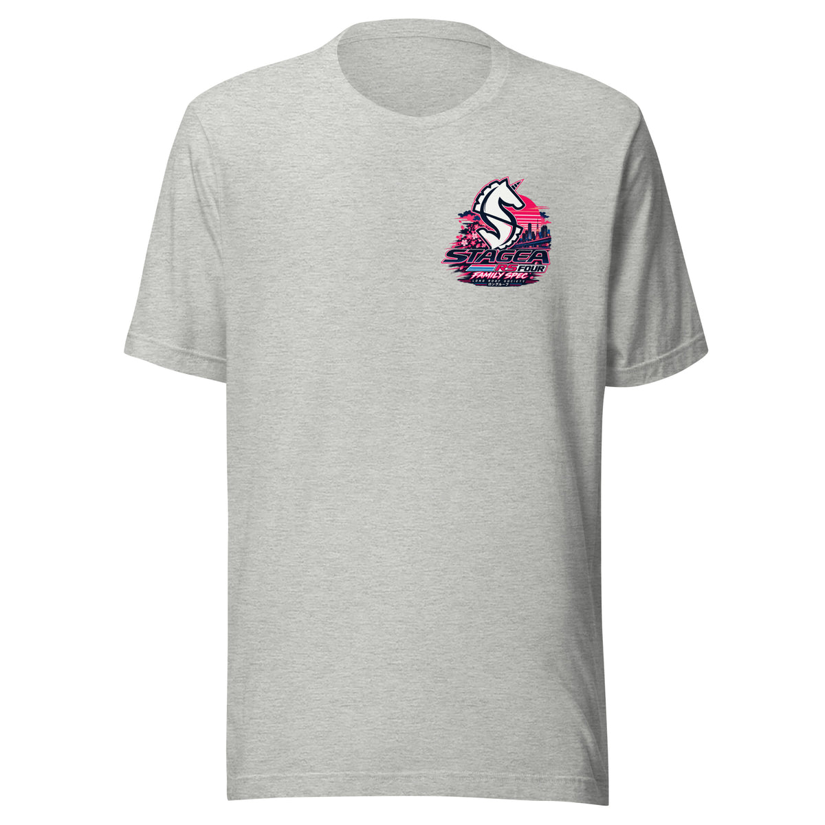 Nissan Stagea Dad Wagon Shirt – JDM RS Four Family Car Tee — front view