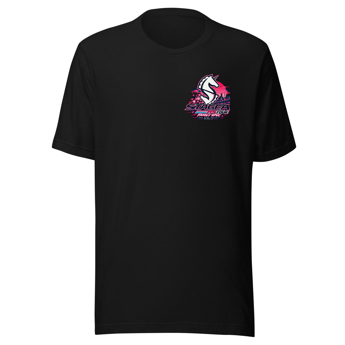 Nissan Stagea Dad Wagon Shirt – JDM RS Four Family Car Tee — front view