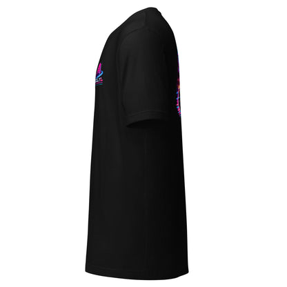 Tesla Model Y L Next Timeline T-shirt in black — left view
