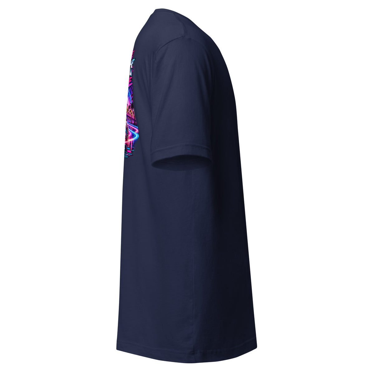 Tesla Model Y L Next Timeline T-shirt in navy — right view