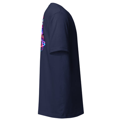 Tesla Model Y L Next Timeline T-shirt in navy — right view